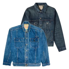 50x BRANDED DENIM JACKETS