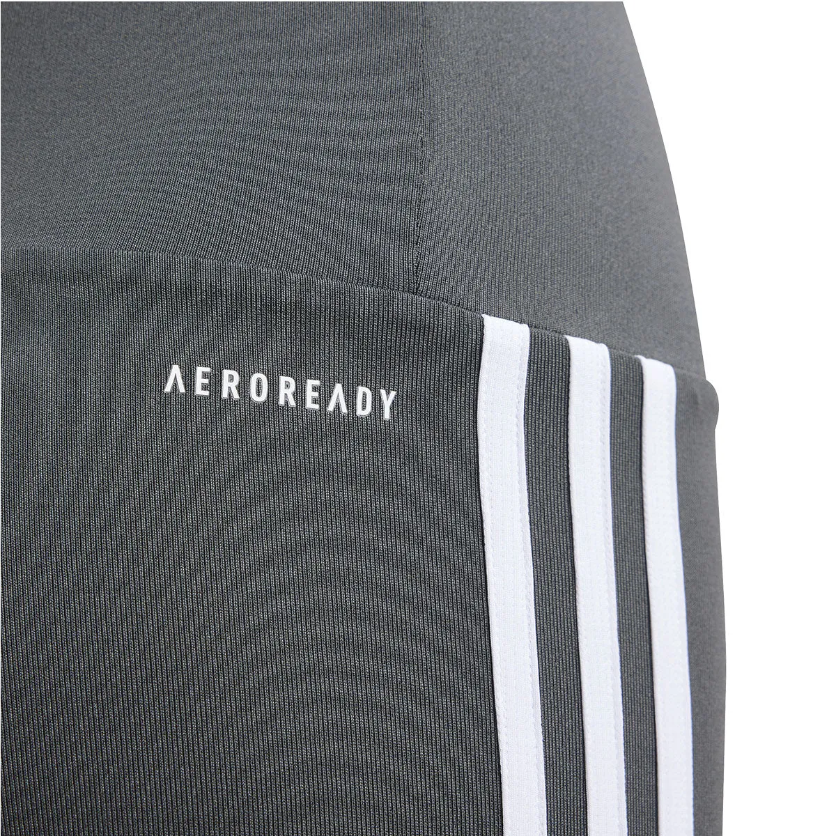 adidas Training Essentials 3 Stripes Tights - Girls - Grey/White