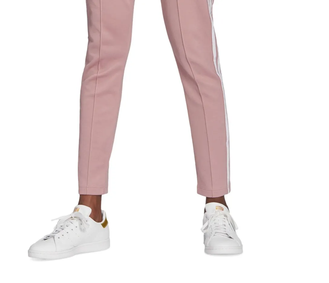 adidas Women's Superstar Full Length Track Pants Pink Size X-Small