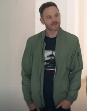 Aftermath 2021 Shawn Ashmore Green Jacket | Kevin Dadich Jacket