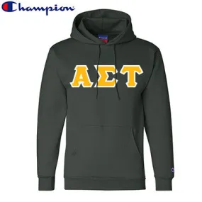 Alpha Sigma Tau Champion Powerblend Hoodie - S700 - TWILL