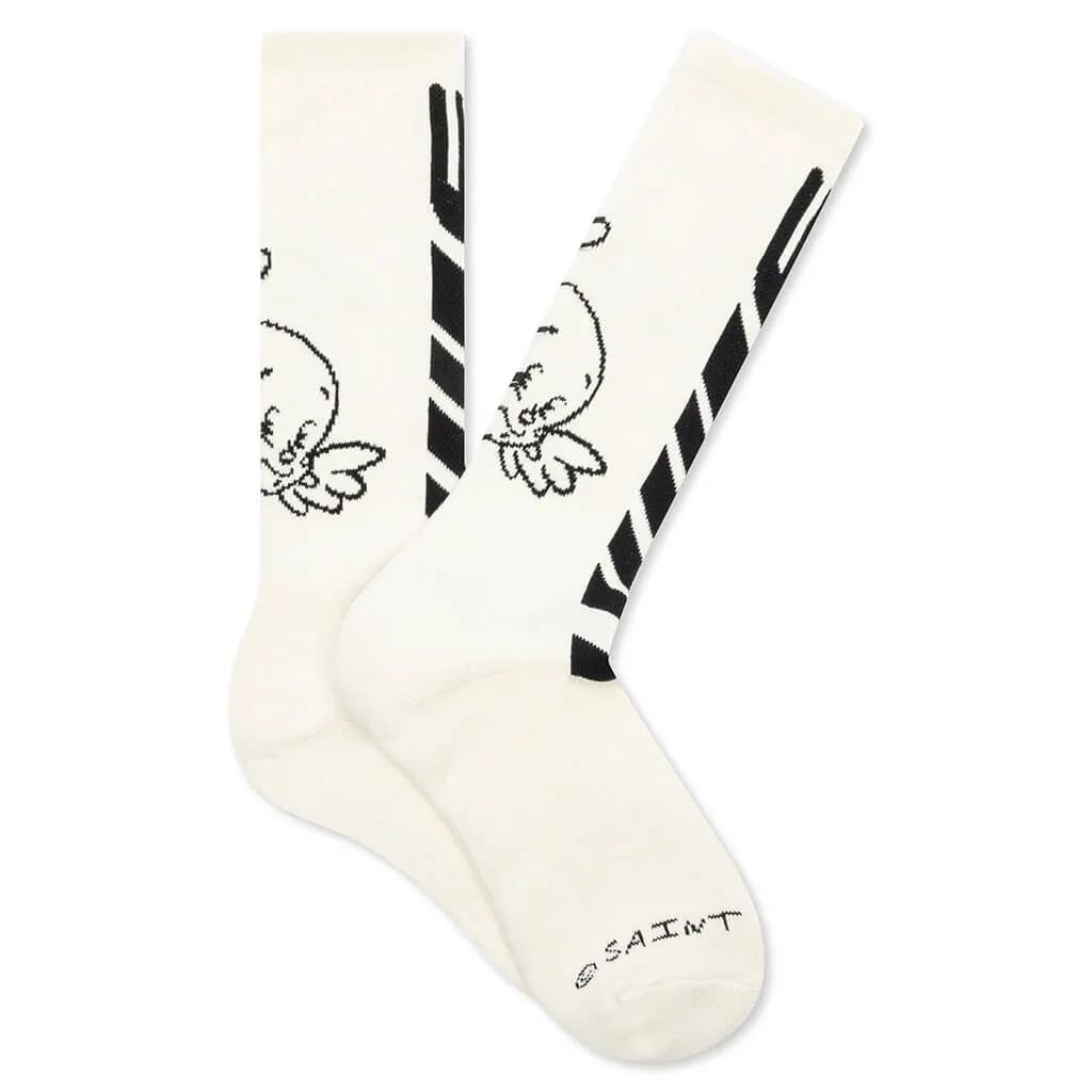 Angel Socks - Ecru