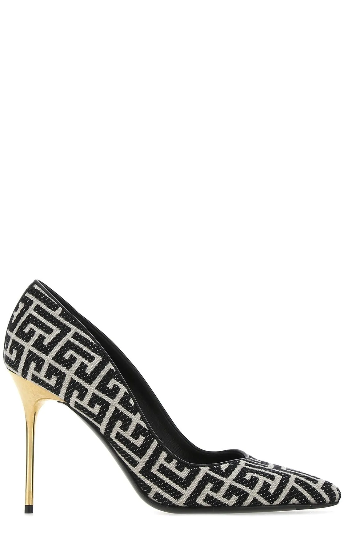 Balmain Ruby Motif Jacquard Pumps