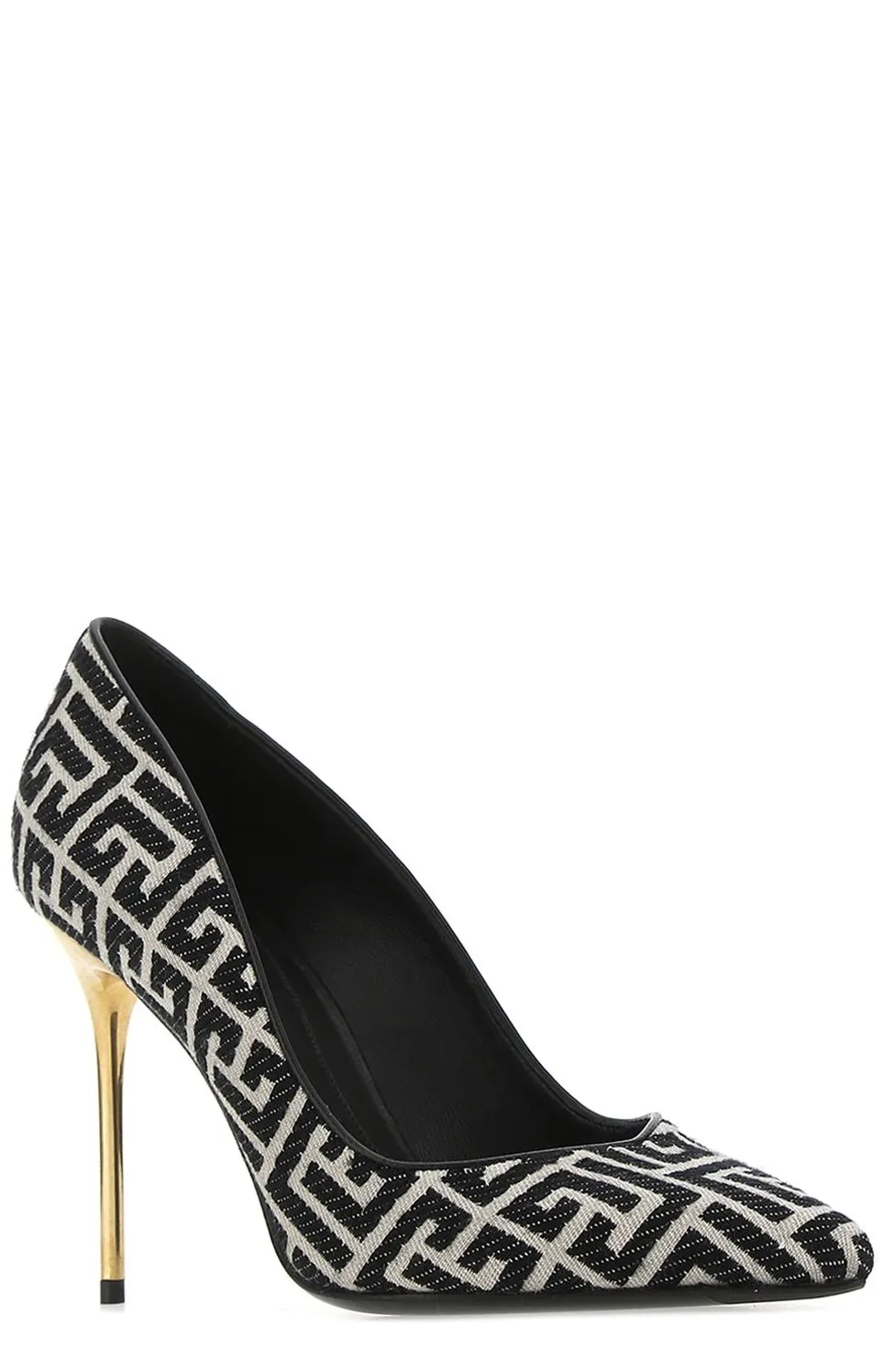 Balmain Ruby Motif Jacquard Pumps