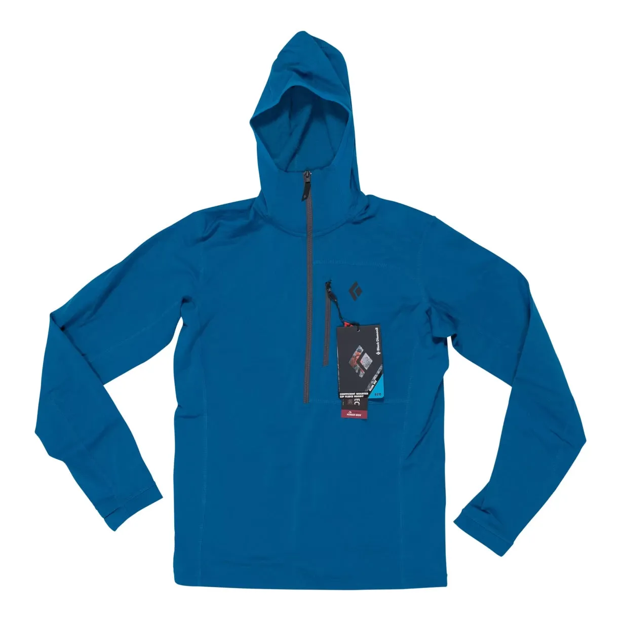 Black Diamond Coefficient Quarter Zip Fleece Hoody - Men's