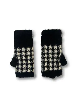 Black Dogtooth Gloves