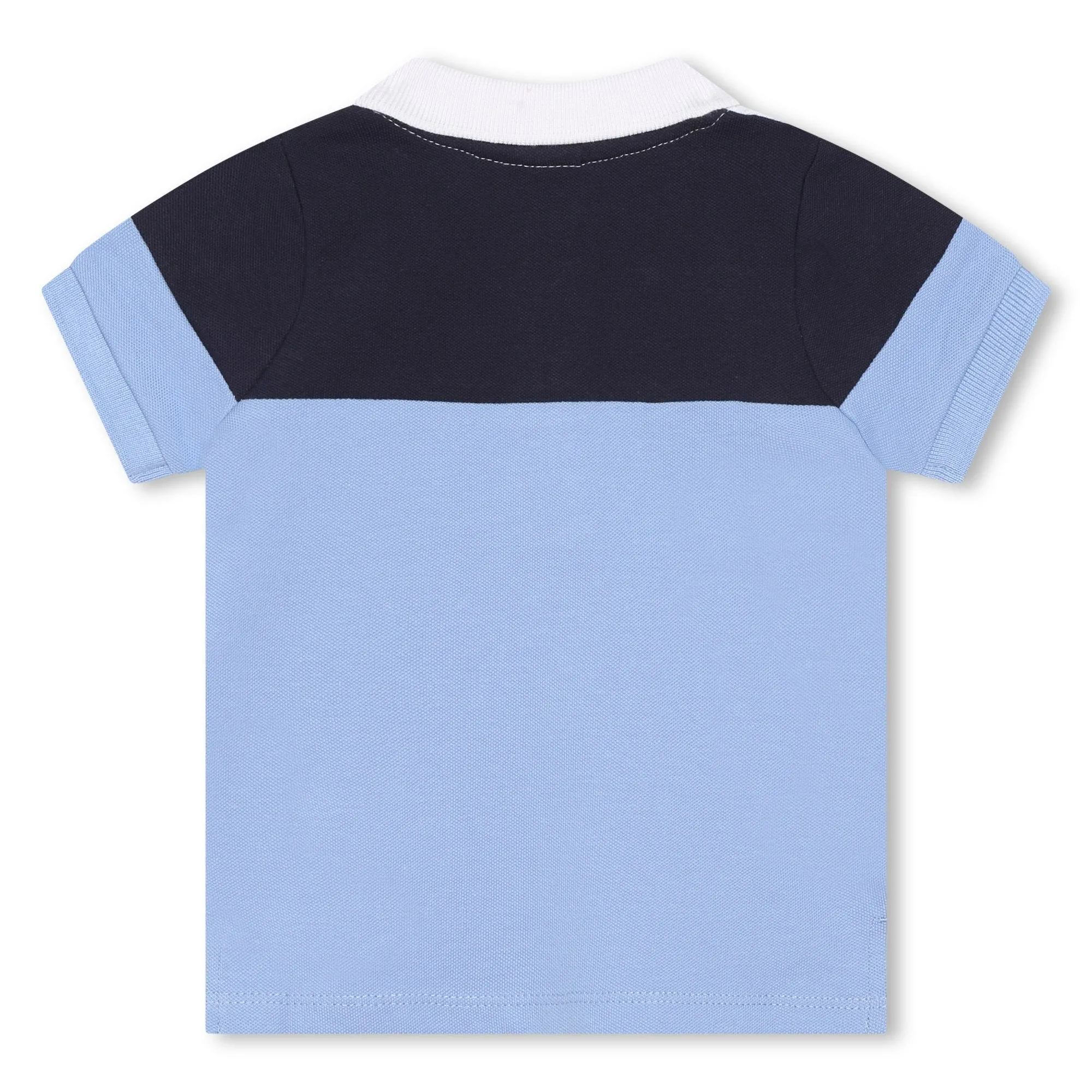 BLUE SIDE LOGO POLO T- SHIRT