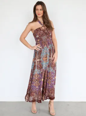 Bohemian Halter Maxi Dress