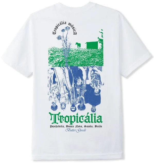 Buttergoods Tropicalia Tee / White