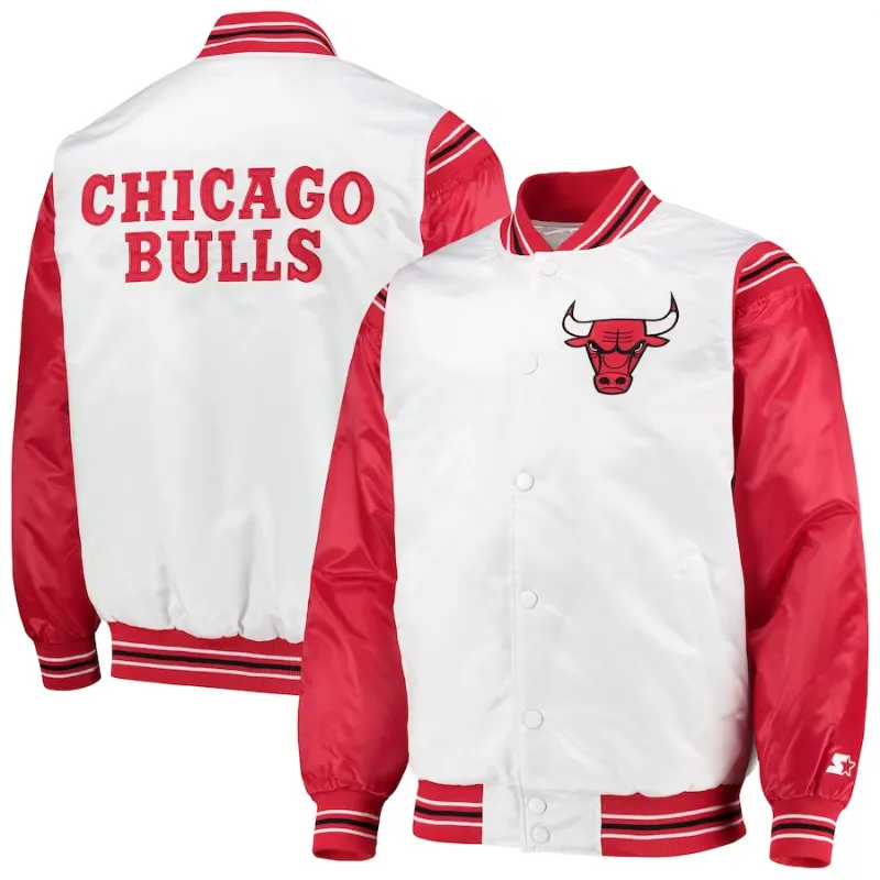 Chicago Bulls Satin Starter Jacket - William Jacket