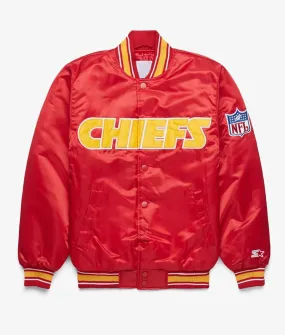 Chiefs Starter Jacket | Red Bomber Jacket