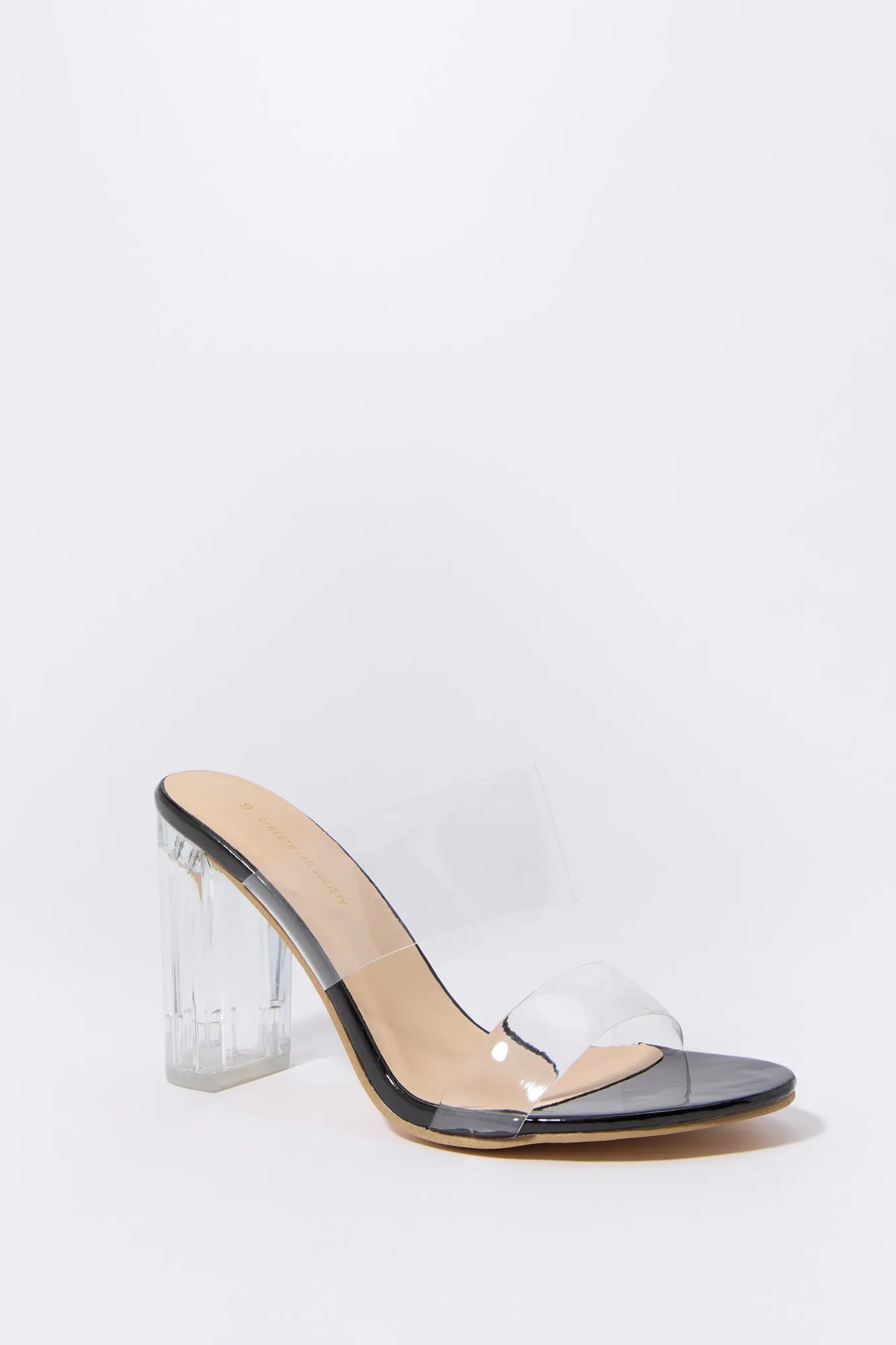 Clear Band High Heel