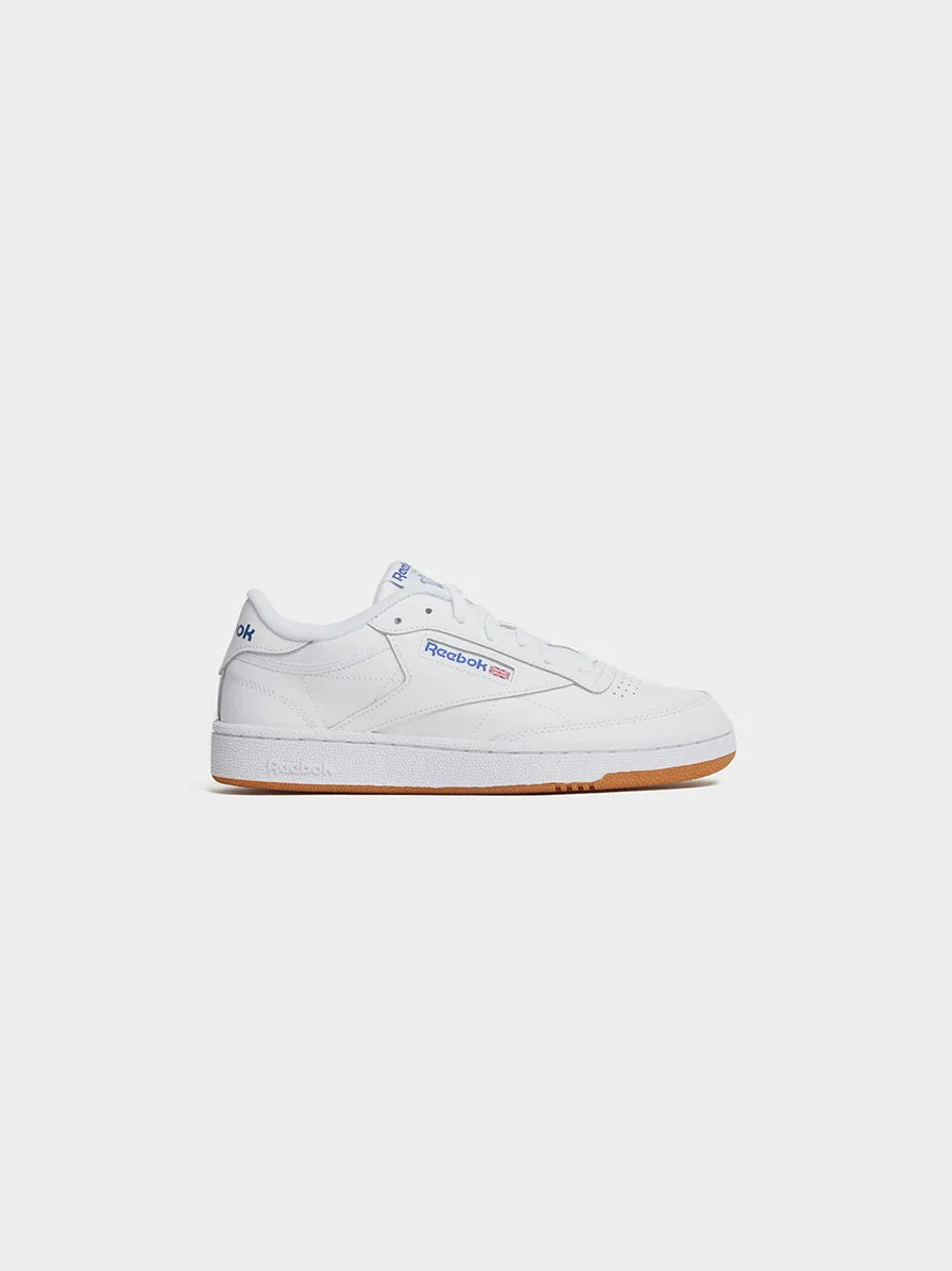 Club C 85, White / Royal Gum