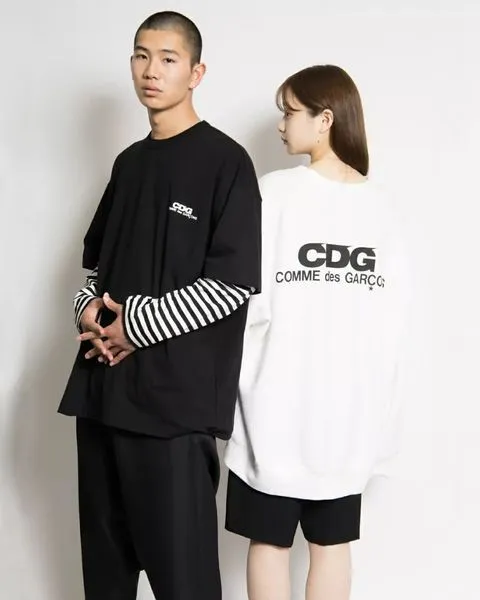 COMME des GARCONS  |Crew Neck Unisex Plain Short Sleeves Logo Designers