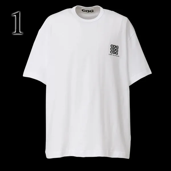 COMME des GARCONS  |Crew Neck Unisex Plain Short Sleeves Logo Designers