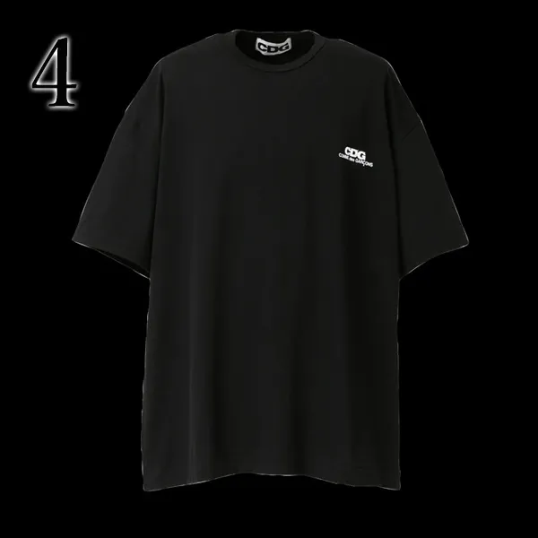 COMME des GARCONS  |Crew Neck Unisex Plain Short Sleeves Logo Designers