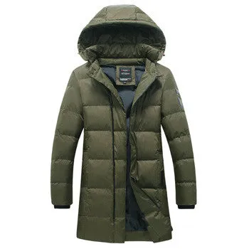 Cotton-Padded Jackets Jaqueta Masculina Veste Homme Parkas Men's Casual Slim Fit Wadded Men Hooded Coats Men SM6