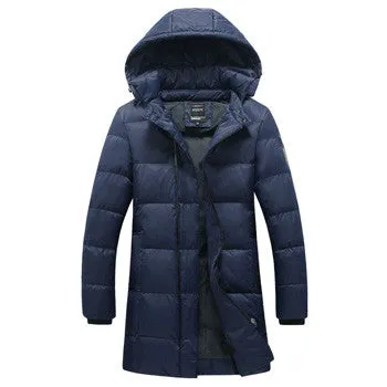 Cotton-Padded Jackets Jaqueta Masculina Veste Homme Parkas Men's Casual Slim Fit Wadded Men Hooded Coats Men SM6