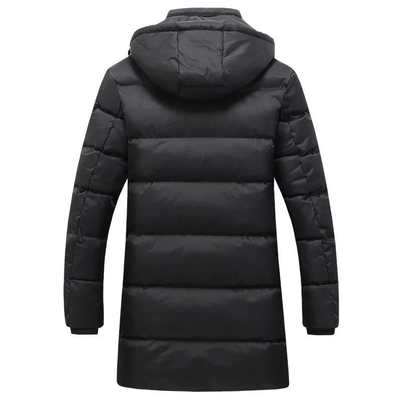 Cotton-Padded Jackets Jaqueta Masculina Veste Homme Parkas Men's Casual Slim Fit Wadded Men Hooded Coats Men SM6