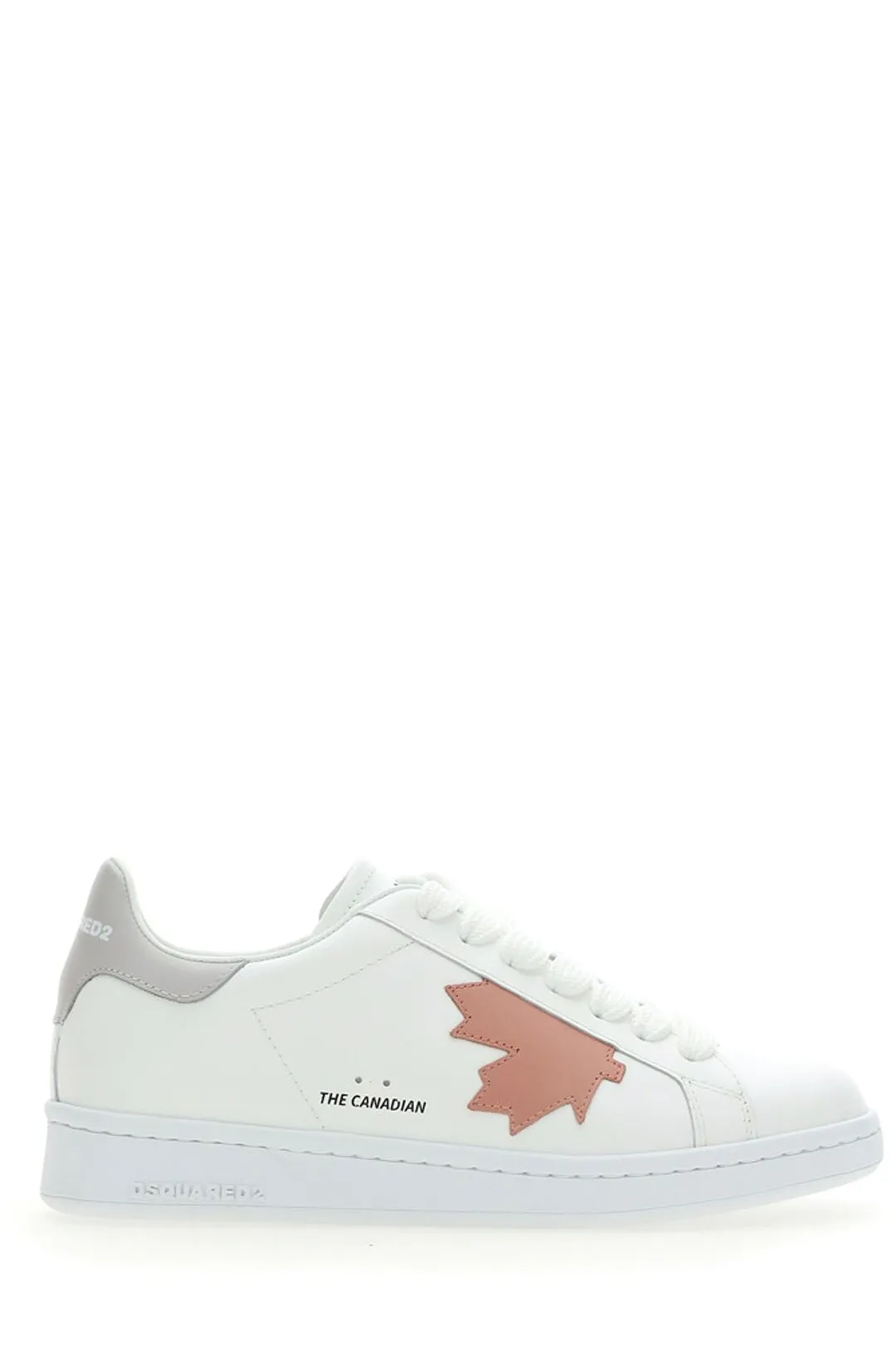 Dsquared2 Round-Toe Lace-Up Sneakers