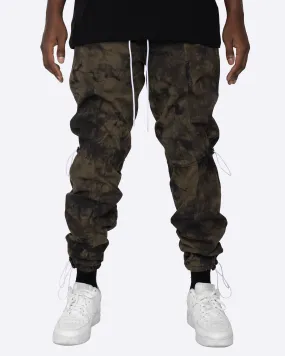 EPTM TIE DYE HYPER TRACK PANTS-OLIVE