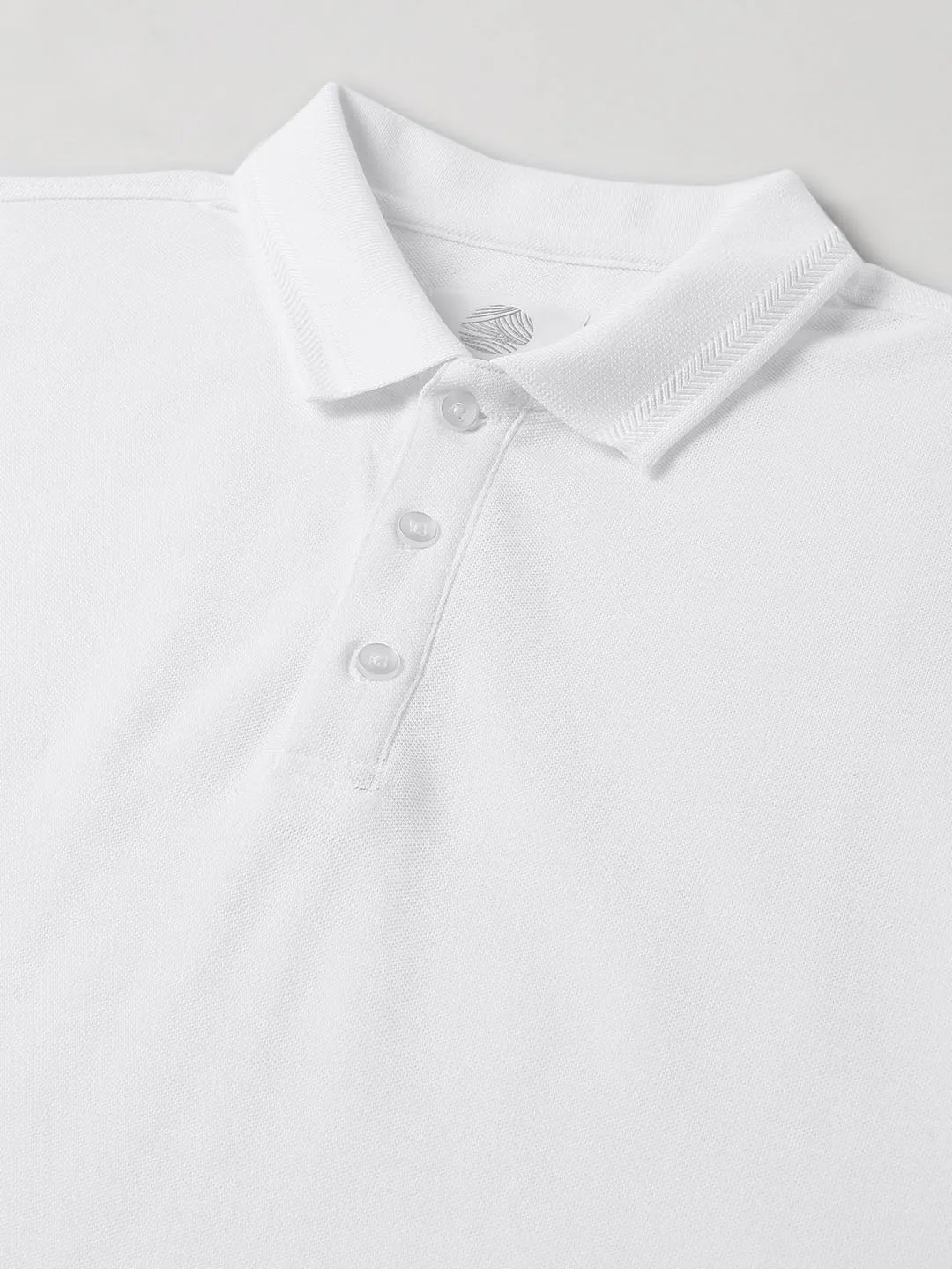 Essential 100% Cotton White Polo - Golfer