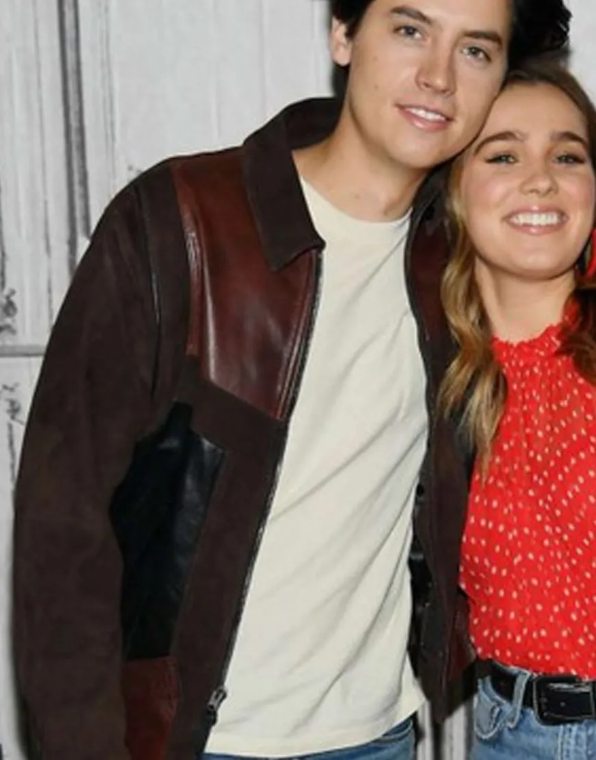 Five Feet Apart Cole Sprouse Brown Jacket | Will Newman Suede Jacket