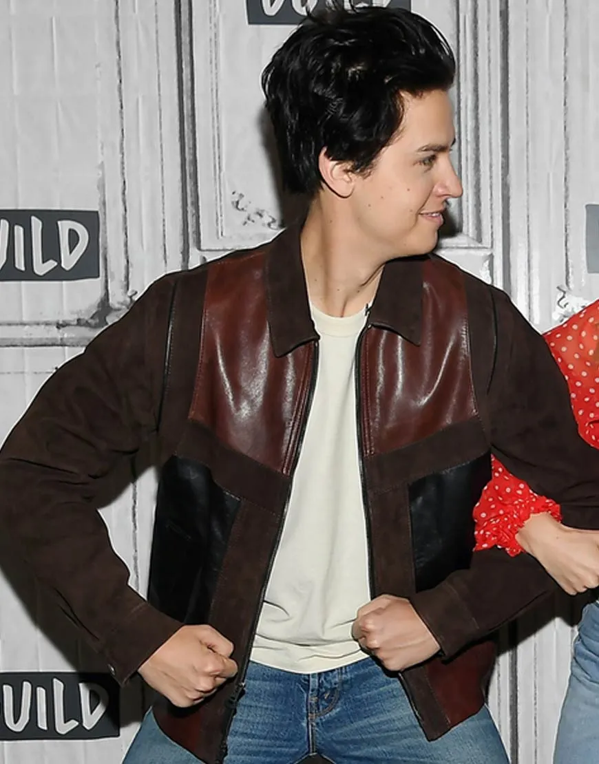 Five Feet Apart Cole Sprouse Brown Jacket | Will Newman Suede Jacket