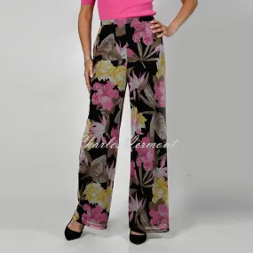 Frank Lyman Printed Palazzo Trouser - Style 236454