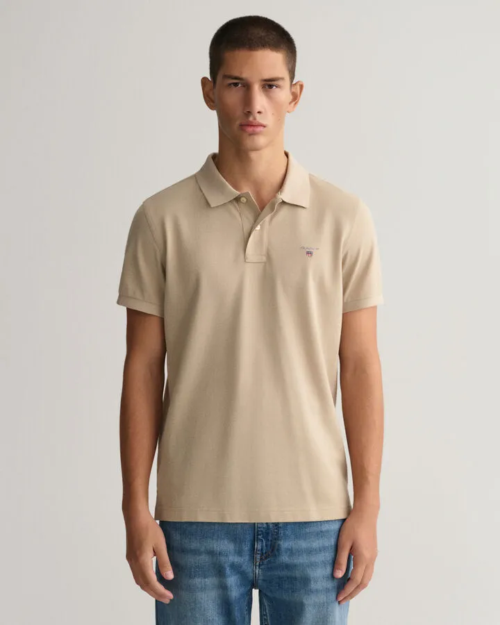 Gant 343288 Original Pique Ss R Light Brown