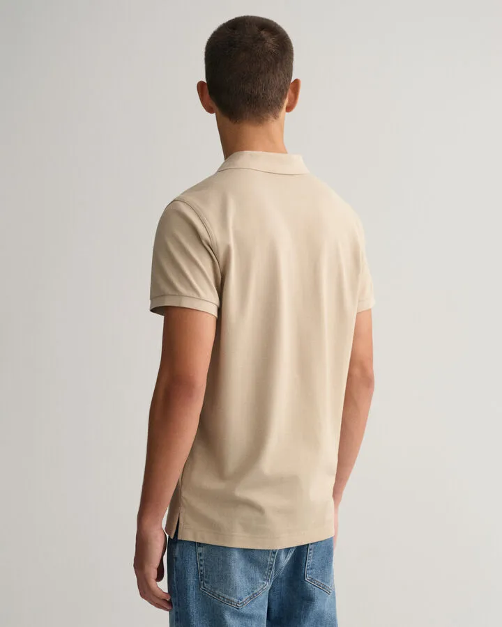 Gant 343288 Original Pique Ss R Light Brown