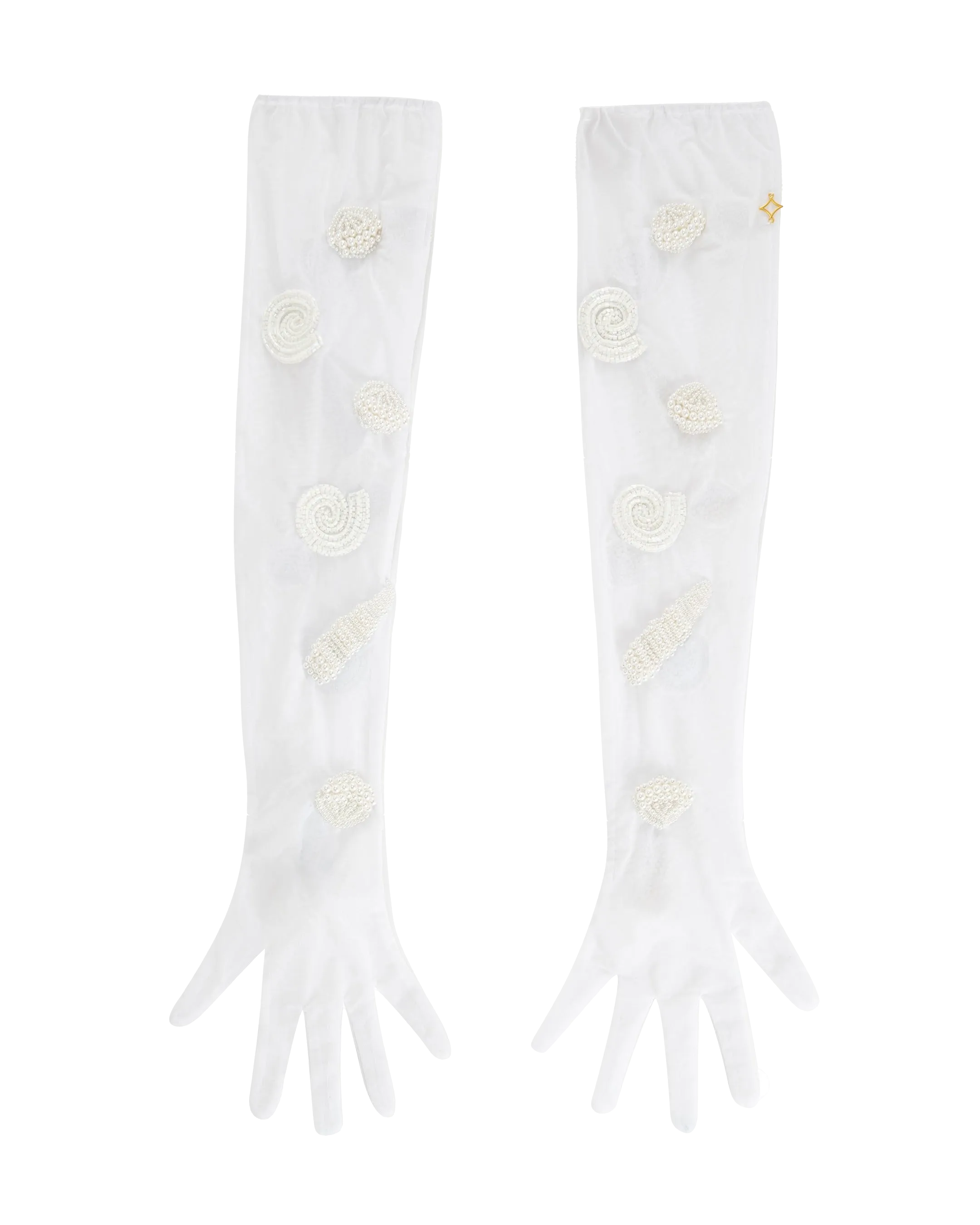 Gloves with Pearls