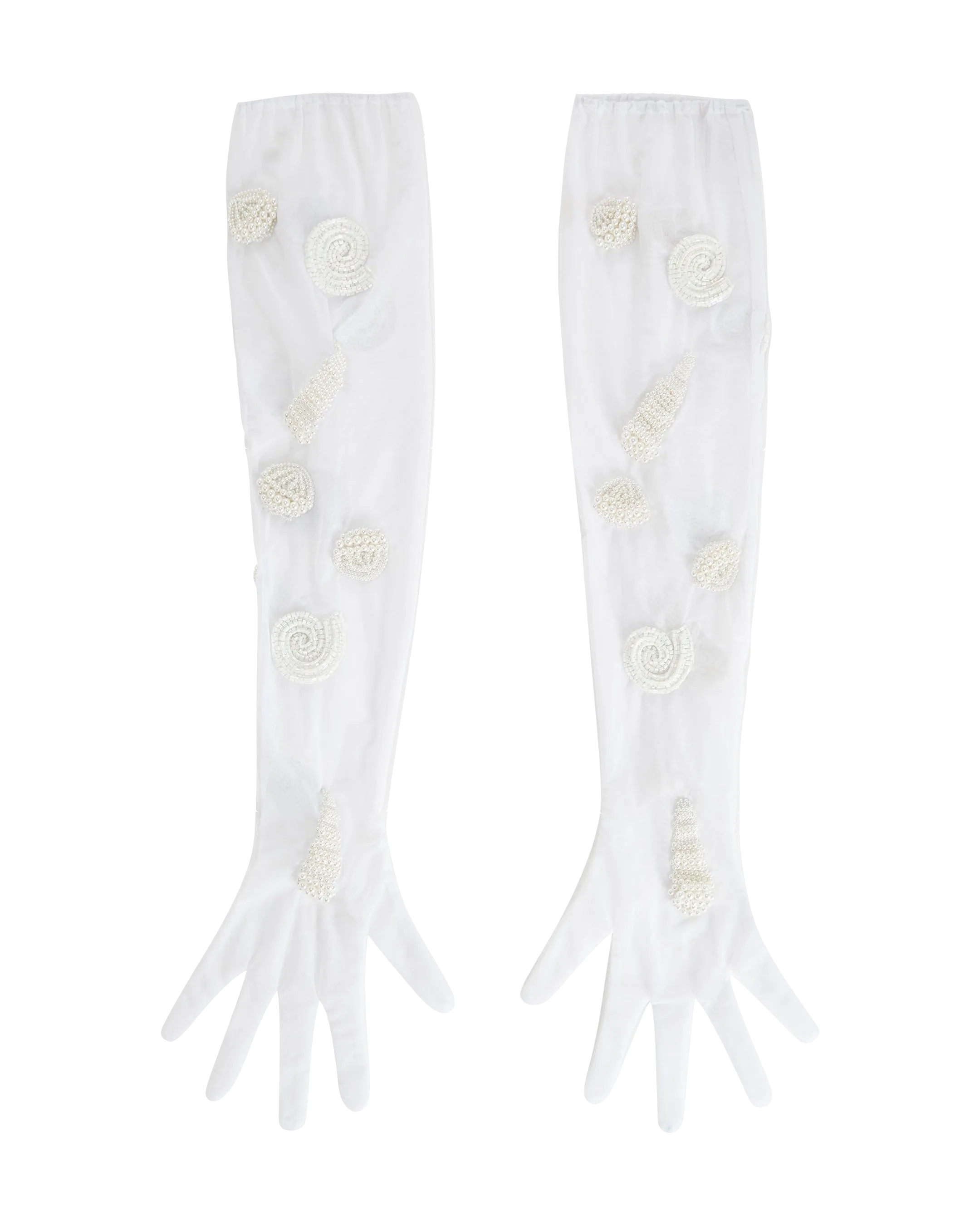 Gloves with Pearls