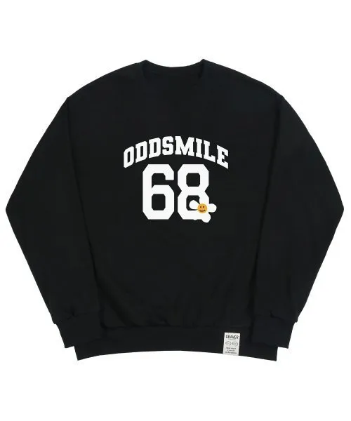 GRAVER  |[GRAVER]★ODDSMILE 68 FLOWER SMILE SWEATSHIRT