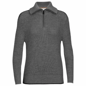 Icebreaker Lodge Womens Half Zip Sweater