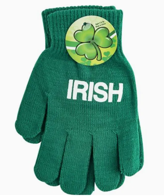 Irish Print Gloves