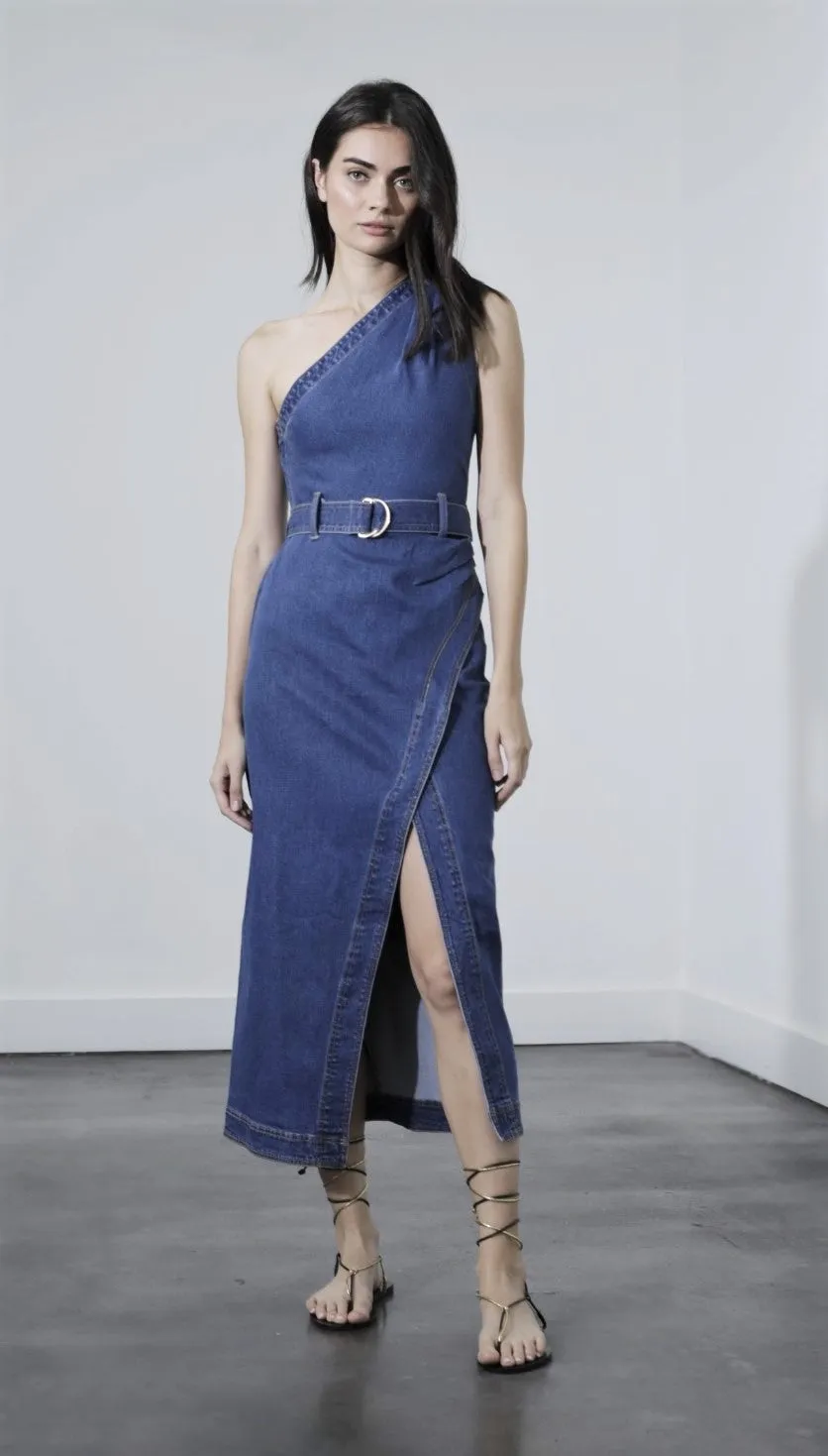 Karina Grimaldi - Carlisle Denim Dress - Denim