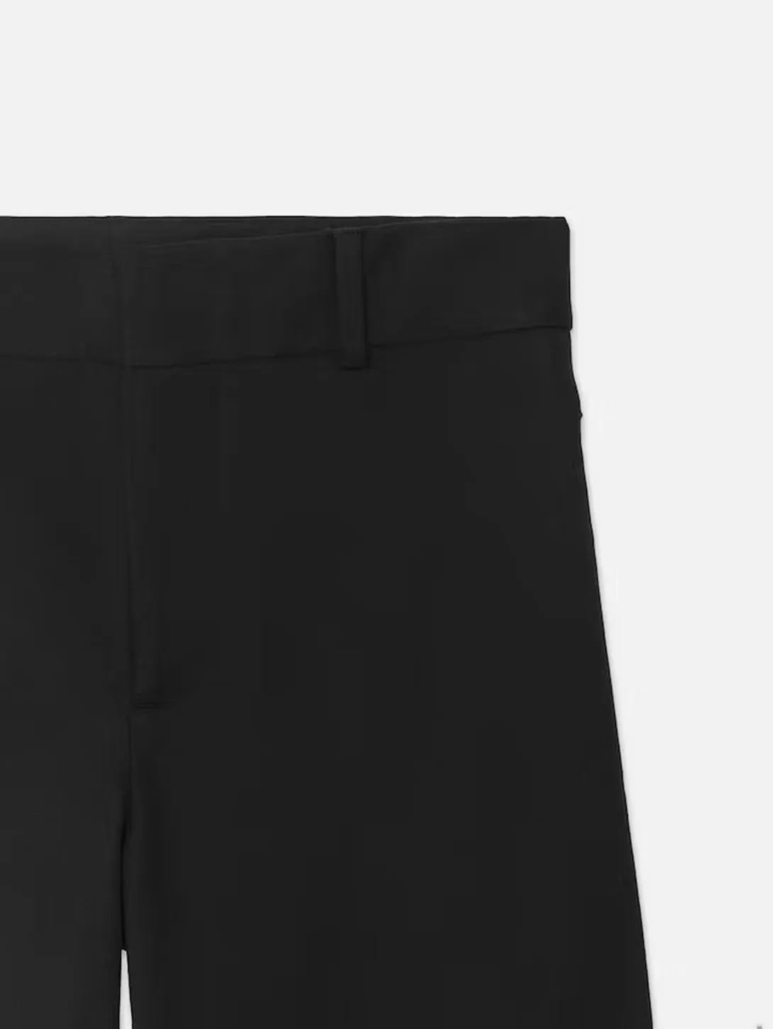 Le Crop Palazzo Trouser - Noir