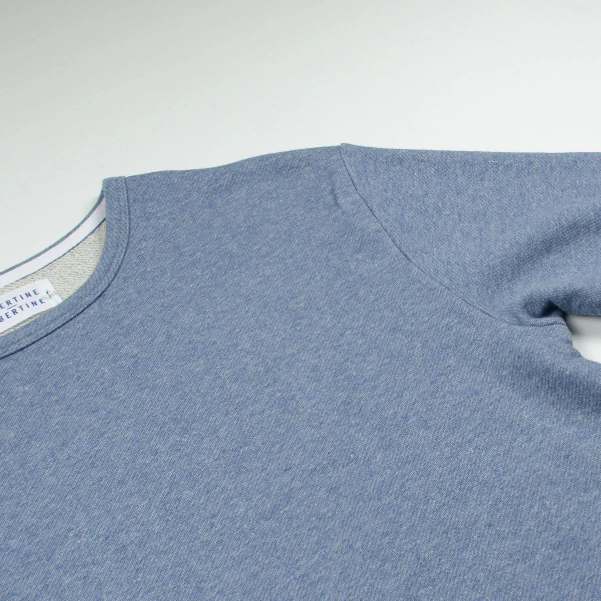 Libertine-Libertine - East Sweatshirt Paq - Blue Melange