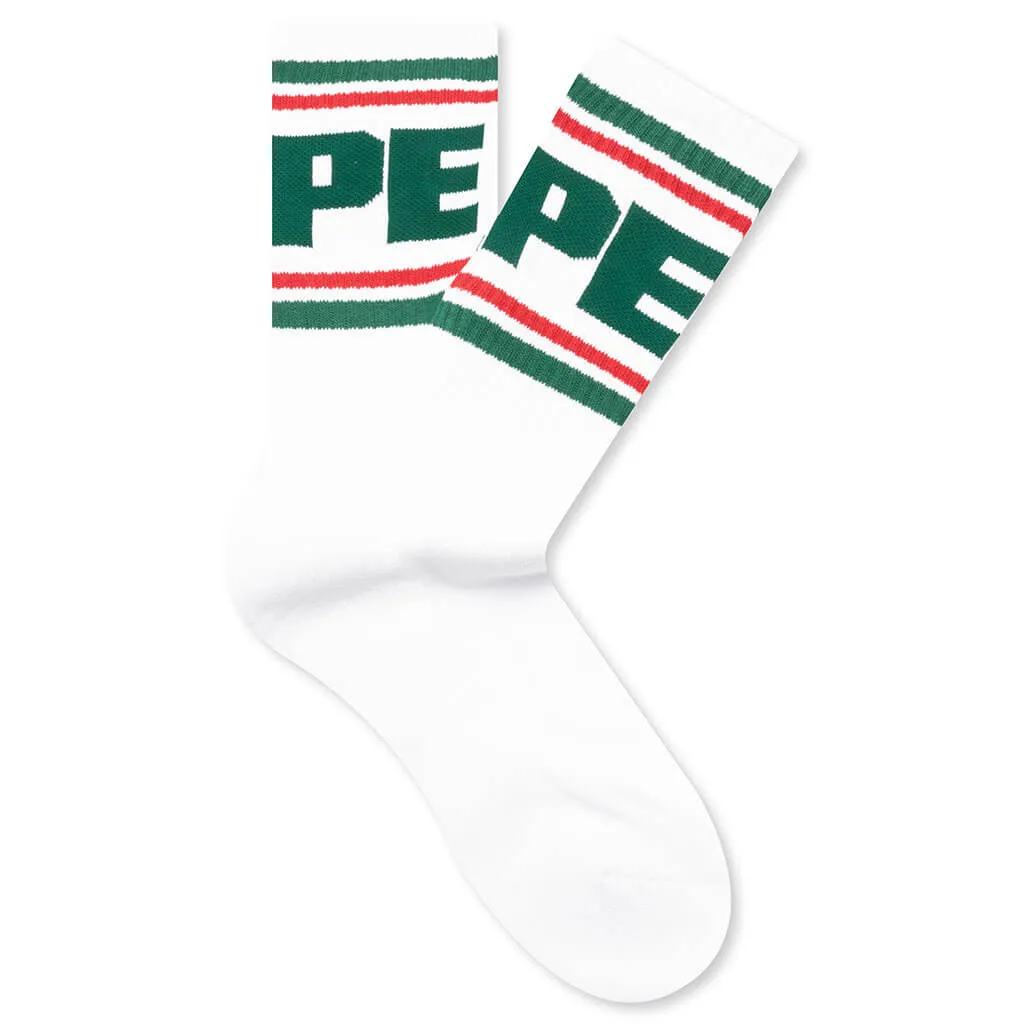 Line Socks - Green