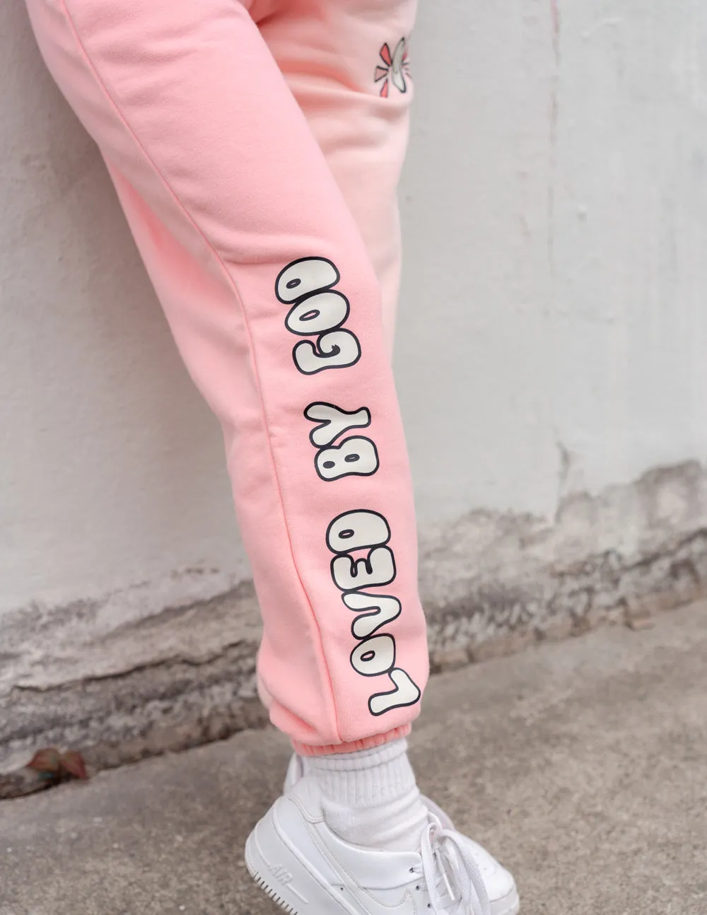 Loved By God Pink Unisex Sweatpant