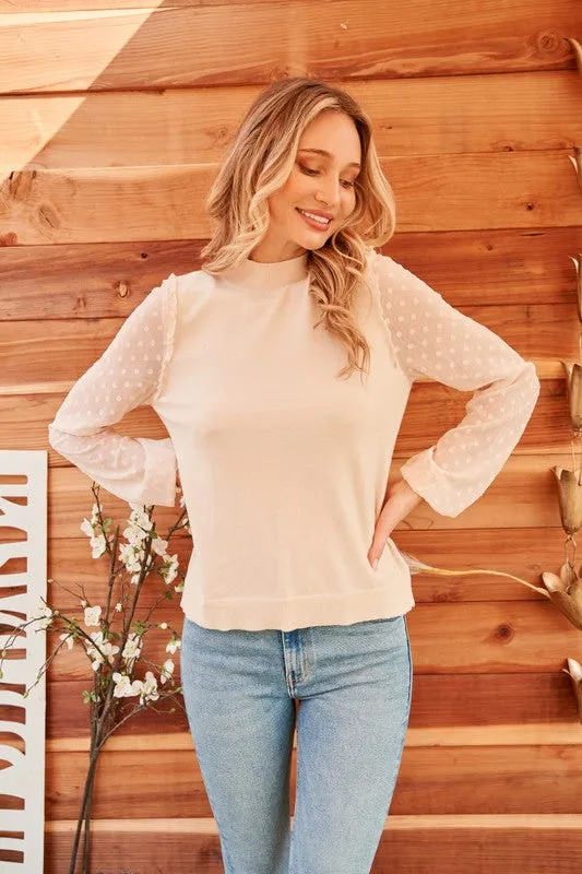 Malissa Ruffle Long Sleeve Top