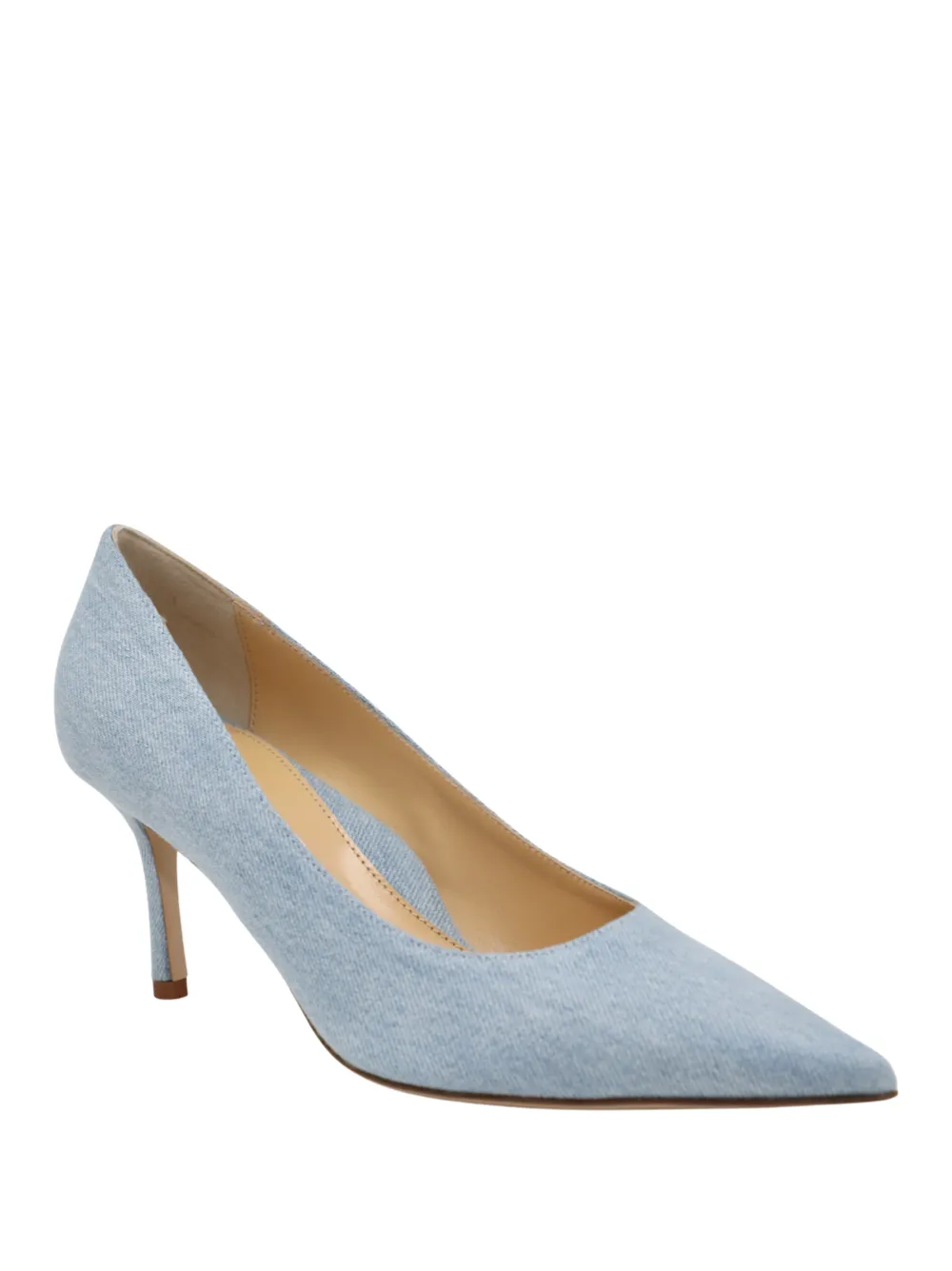 Marion Parke Classic Pump 70 in Light Denim