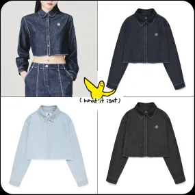 Mark Gonzales  |[WHAT IT ISNT]★FLORY EMBROIDERY DENIM LONG SLEEVE SHIRT