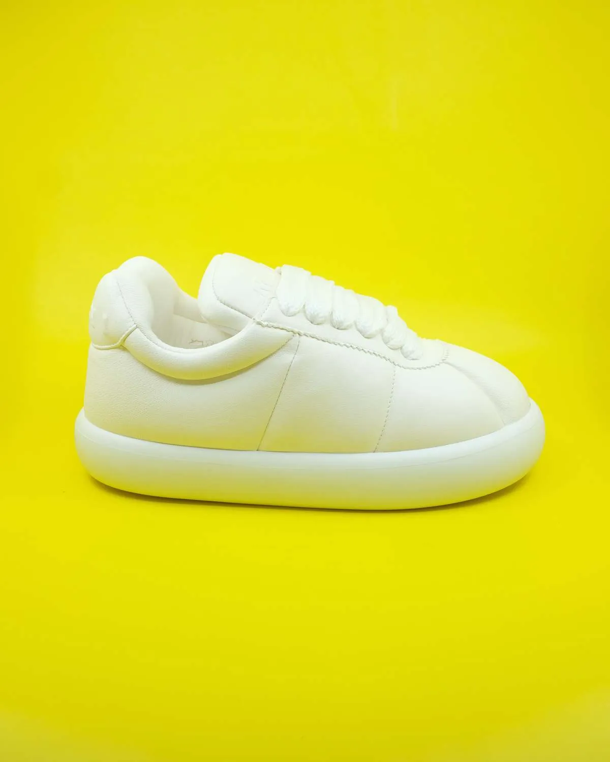 Marni Leather Big Foot 2.0 Padded Sneaker - White