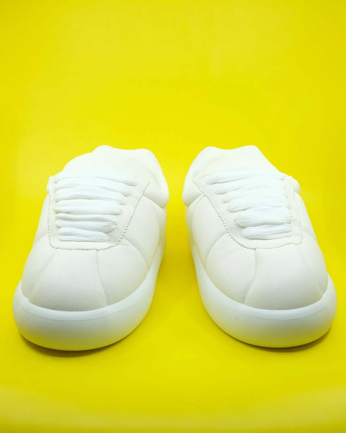 Marni Leather Big Foot 2.0 Padded Sneaker - White