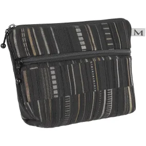 Maruca Cosmetic Bag in Bark Cloth Black