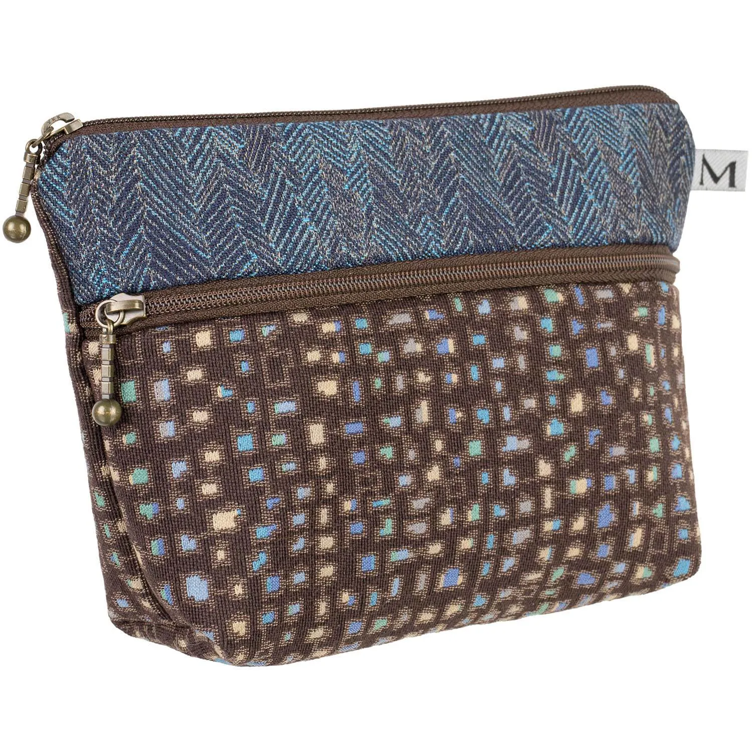 Maruca Cosmetic Bag in Terrain Brown