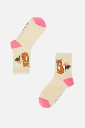 Meadow Cat Socks