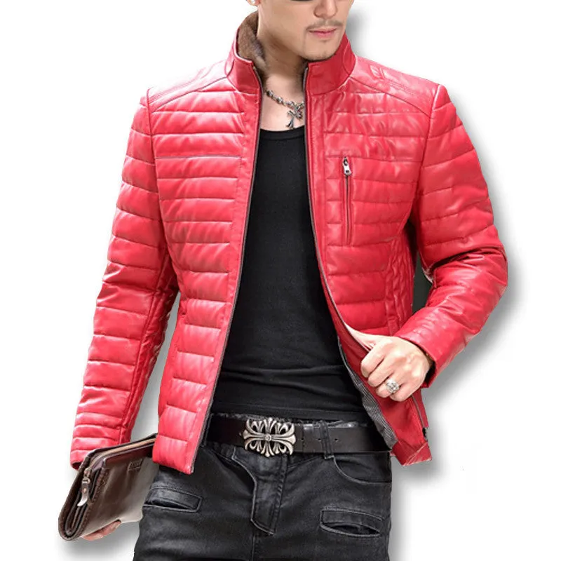 Men Duck Down Jackets Parkas Coats Men's Casual Slim Fit Large Size Down Jackets and Coats SM6